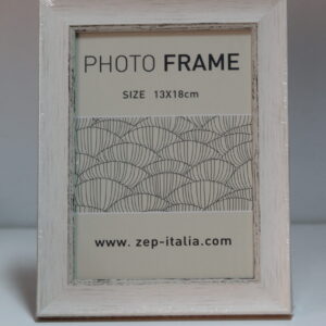 Marco Photo Frame de Madera Blanco 13x18