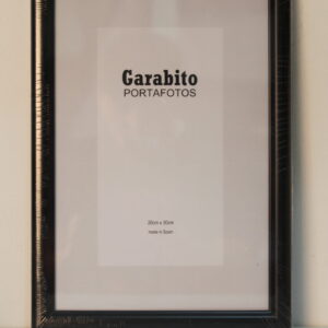 Marco Garabito Negro 20x30