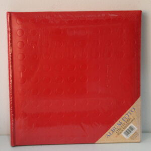 Álbum de Cartulina de Color Rojo