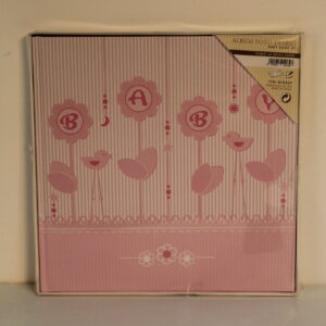 Álbum de Cartulina Baby Book SP Rosa